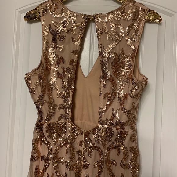 Rose Gold Formal Gown - Picture 2 of 7